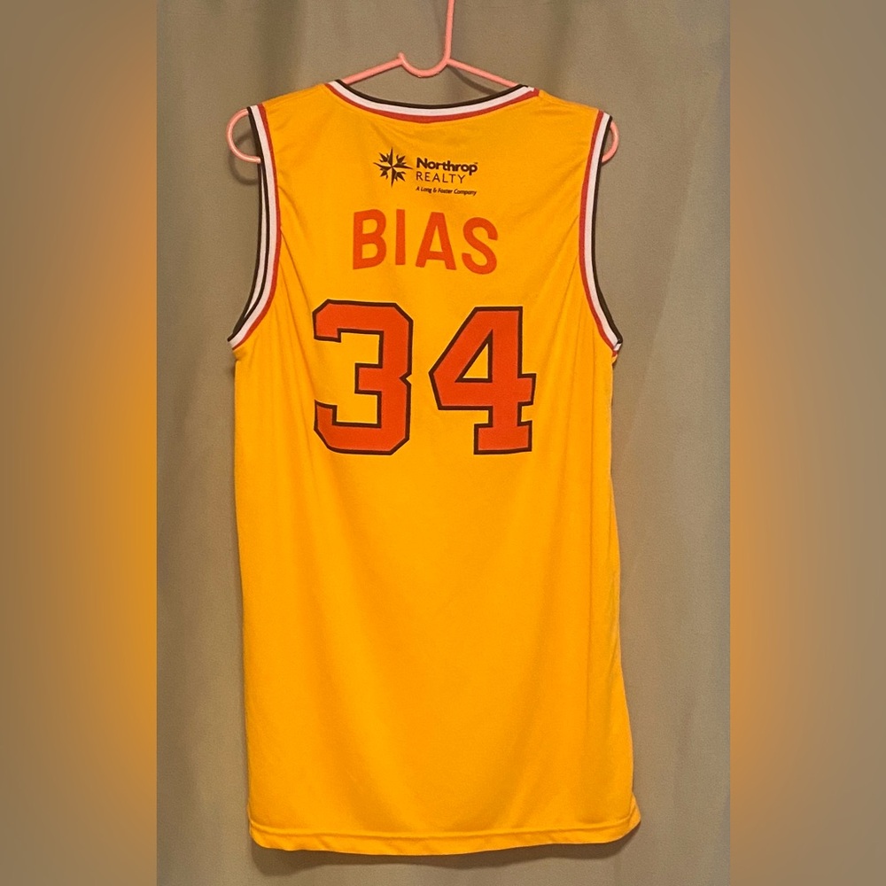 University of Maryland NCAA Basketball Len Bias Promo Jersey Men’s L